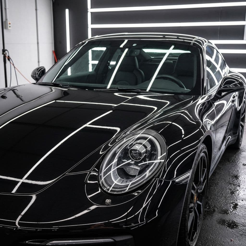 Porsche 911 after Ceramic Coating