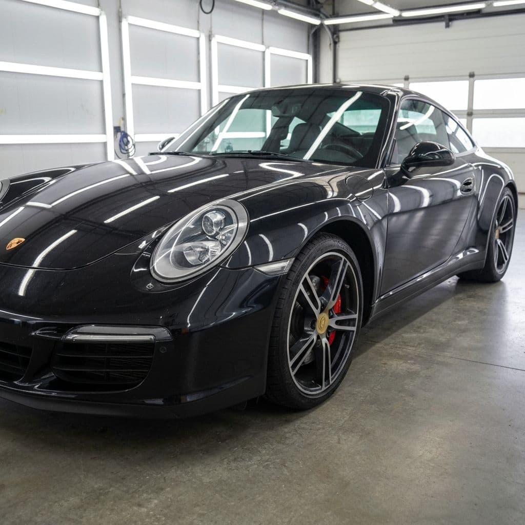 Porsche 911 before Ceramic Coating