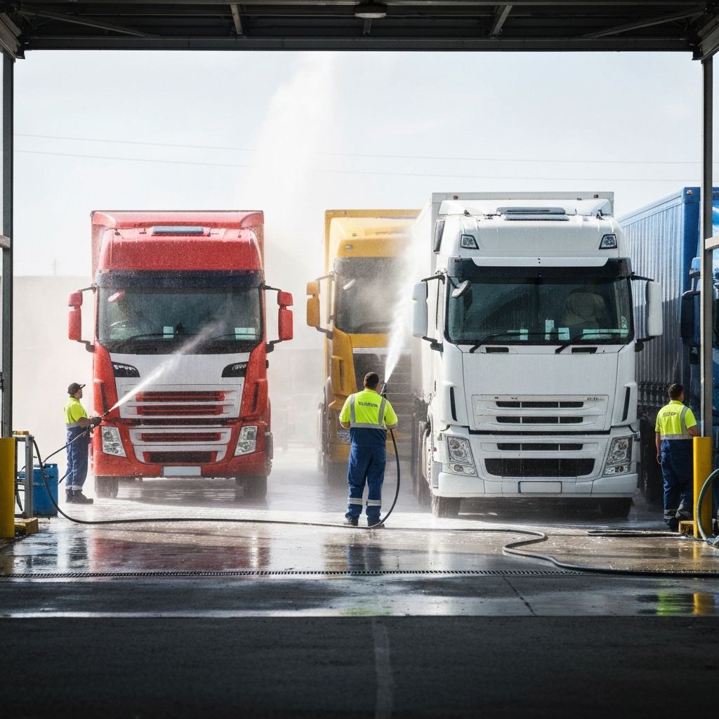 Fleet Washing for Businesses: Complete Commercial Vehicle Care Guide