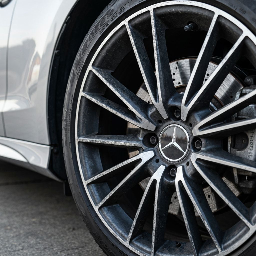 Mercedes E-Class before Premium Detail