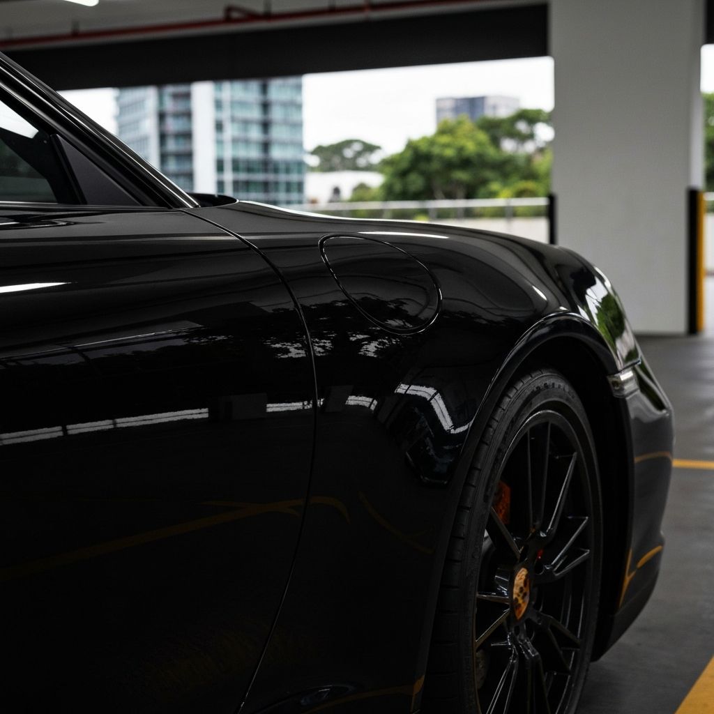Porsche 911 after Ceramic Coating