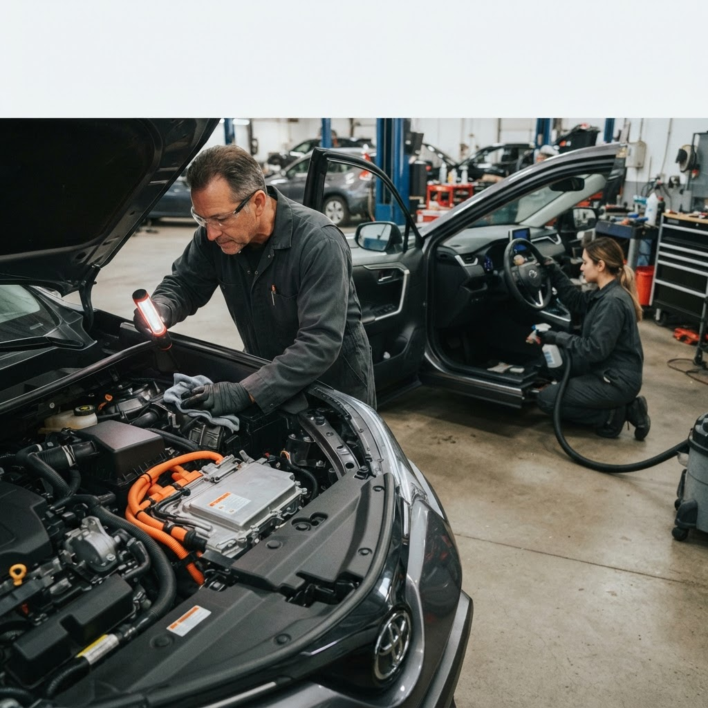 Hybrid Detailing Guide — professional vehicle-care photography