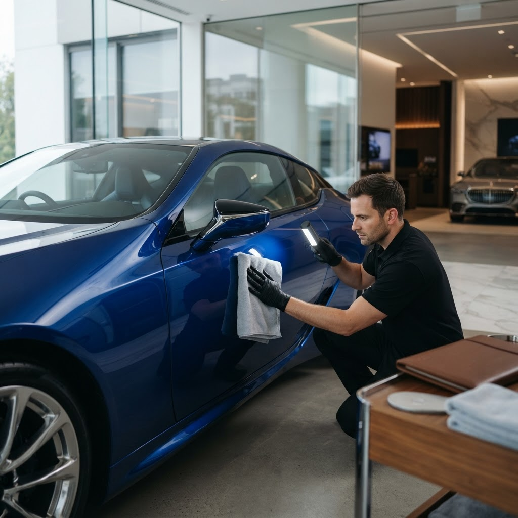 First 90 Days With a New Car — professional vehicle-care photography