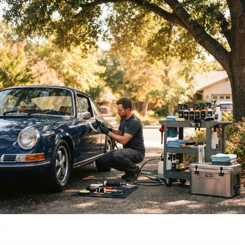 Summer Heat Detailing — professional vehicle-care photography
