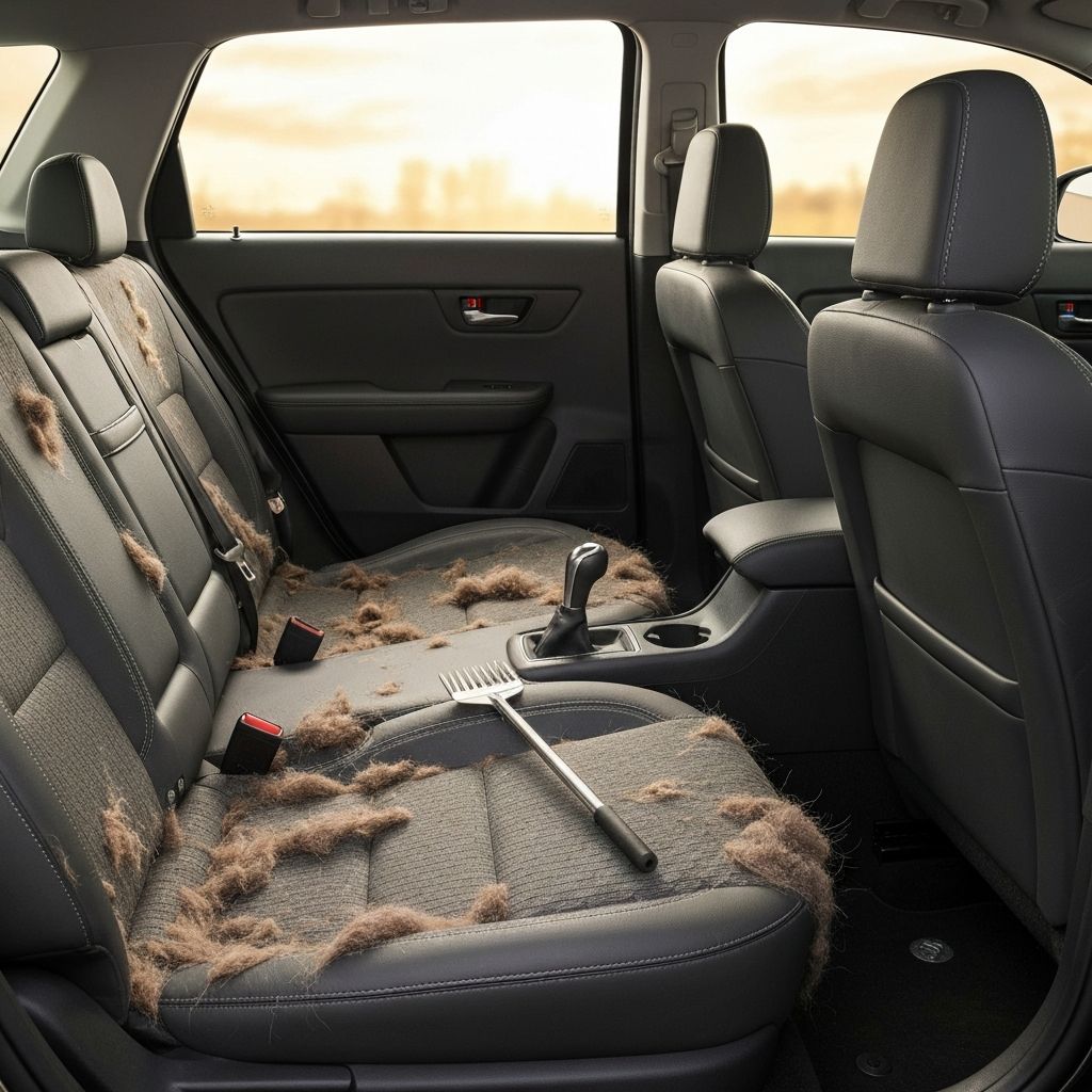 Pet Hair Removal from Car Interior: Professional Techniques That Work