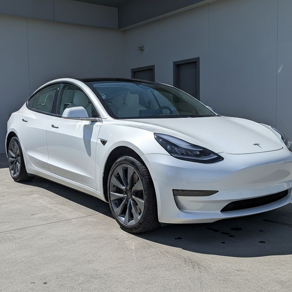 Tesla Model 3 after Premium Detail